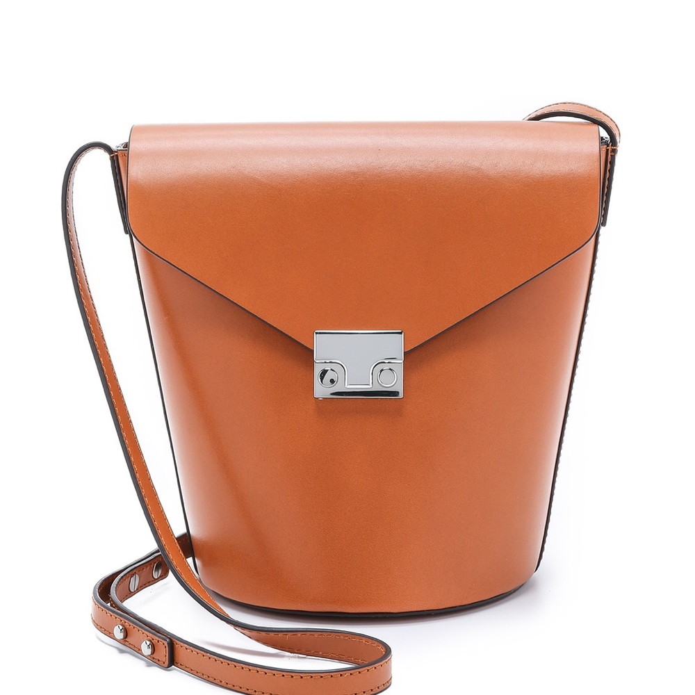 Loeffler Randall flap bucket bag
